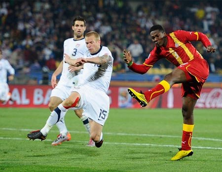 Gyan Asamoah Bawa Ghana Menuju Perempat Final