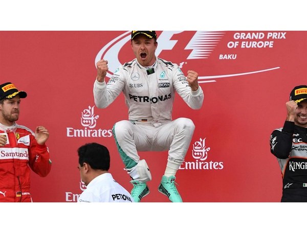 Berita F1: Rosberg Naik Podium Perdana di Sirkuit Baku Azerbaijan 2016