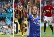 Berita Liga Inggris: Raheem Sterling dan Eden Hazard Masuk Nominasi Pemain Terbaik Premier League Agustus