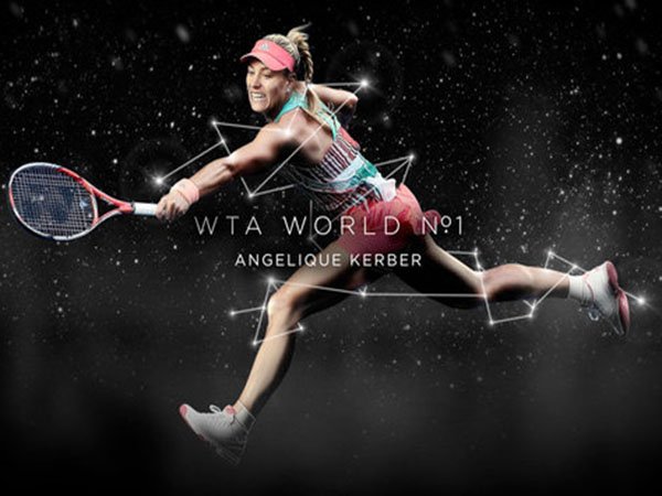 Berita Tenis: Resmi, Angelique Kerber Jadi Petenis Tunggal Putri Peringkat 1 Dunia