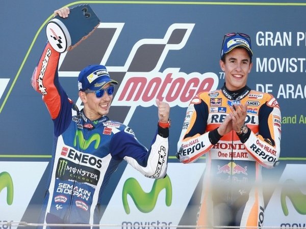 Berita MotoGP: Lorenzo Puas Bisa Mengalahkan Rossi di Aragon
