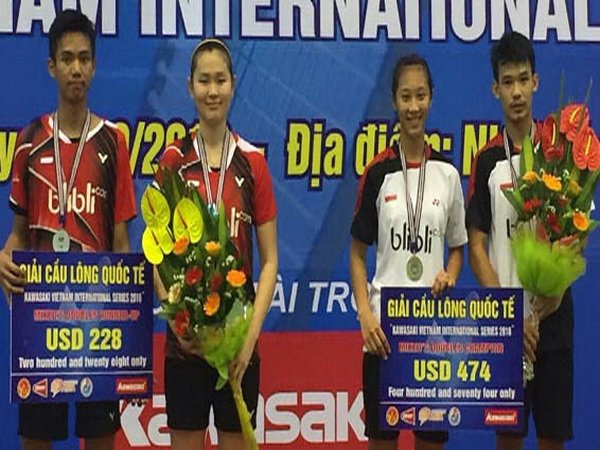 Berita Badminton: Rinov-Vania Juara Turnamen Vietnam International Series 2016