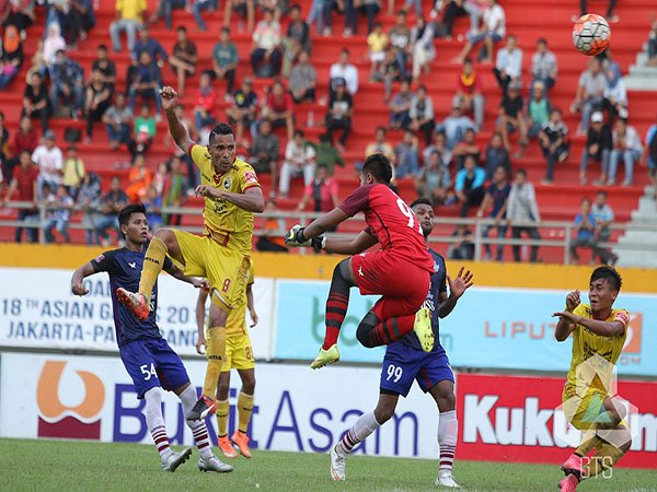 Hasil TSC 2016: Hattrick Alberto Goncalves Bawa Sriwijaya FC Tekuk Persegres Gersik 