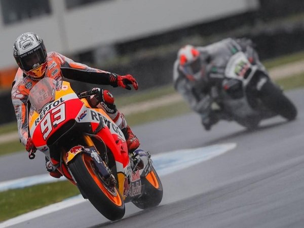 Baerita MotoGP Terbaru: Lintasan Basah, Marquez Berharap Cuaca di Philip Islands Lebih Baik