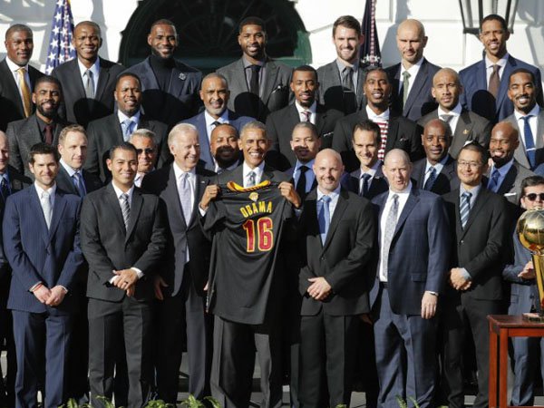 Berita Basket: Presiden AS Barack Obama Terima Cavaliers di Gedung Putih