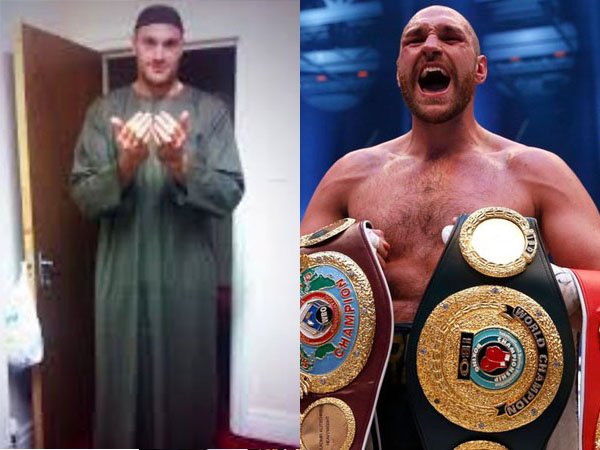 Berita Tinju: Berpakaian Muslim dan Ganti Nama 'Riaz Tyson Muhammad', Tyson Fury Masuk Islam?