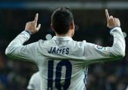Review Copa Del Rey: Real Madrid 3-0 Sevilla, James Berikan Kemenangan Pertama di 2017