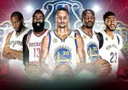Ragam Basket: Profil Lima Starter Tim Barat Untuk NBA All-Star Game 2017
