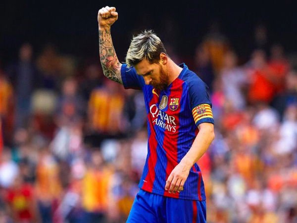 Berita Liga Spanyol: Ternyata Ini Maksud Selebrasi "Aneh" Messi Saat Kontra Celta Vigo