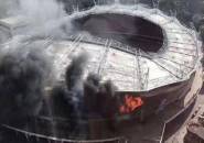 Berita Sepakbola Dunia: Stadion Kandang Klub Carlos Tevez Terbakar