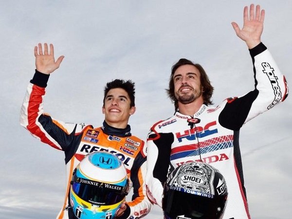 Berita MotoGP: Rossi dan Marquez Yakin Alonso Bisa Bersinar di Indy 500