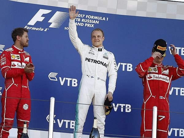 Berita F1: Hasil F1 GP Rusia 2017, Valtteri Bottas Klaim Kemenangan Perdana