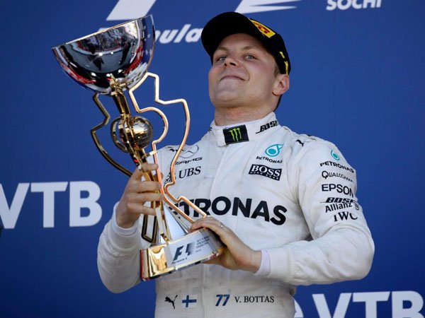 Berita Formula 1: Raih Kemenangan Perdana, Bottas Berterima Kasih kepada Mercedes