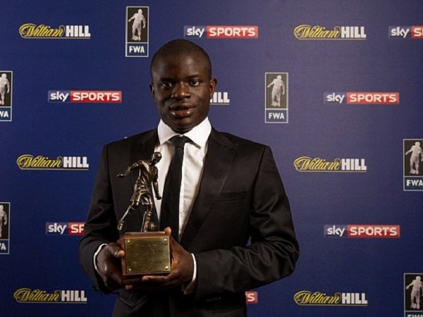 Berita Liga Inggris: Nâ€™Golo Kante Sabet Penghargaan PFA Player of The Year