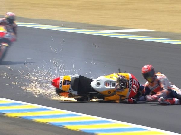 Berita MotoGP: Crash di GP Prancis, Marc Marquez Curigai Setelan Motornya