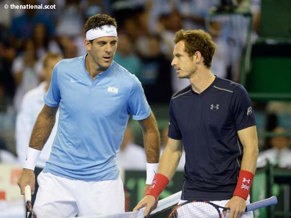 Berita Tenis: Andy Murray Siap Lakoni Pertandingan Maraton Lagi Lawan Juan Martin Del Potro