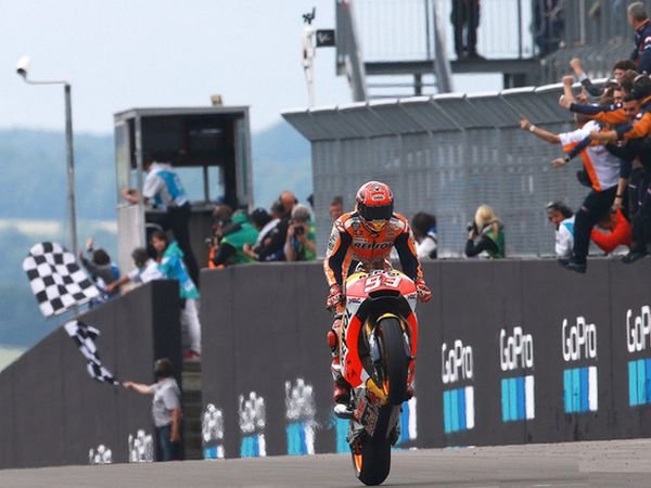 Berita MotoGP: Hasil GP Jerman 2017, Marc Marquez Pertahankan Status Raja di Sachsenring