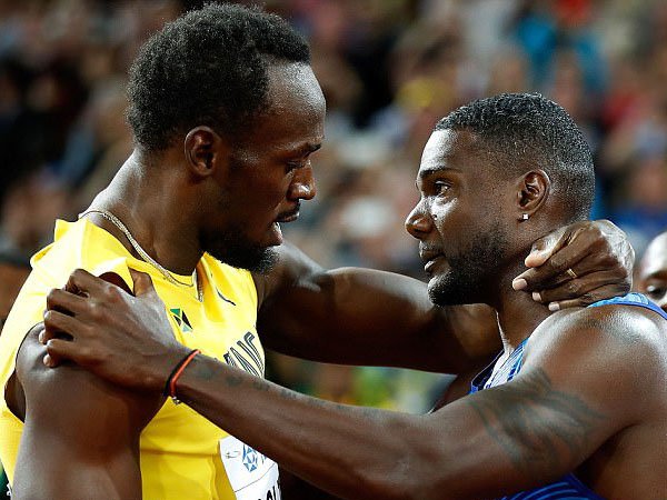 Berita Atletik: Usain Bolt Kalah di Lomba 100 Meter Terakhirnya, Finis Ketiga di Kejuaraan Dunia London