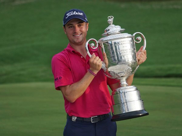 Berita Golf: Juarai PGA Championship 2017, Justin Thomas Rengkuh Gelar Turnamen Major Pertamanya