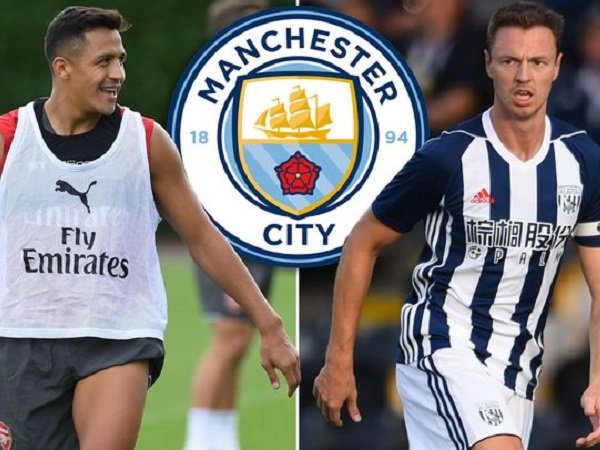 Berita Liga Inggris: Manchester City Masih Ingin Datangkan Sanchez Dan Evans