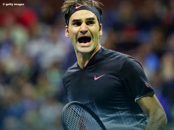 Hasil US Open: Tampilkan Performa Terbaik, Roger Federer Singkirkan Feliciano Lopez