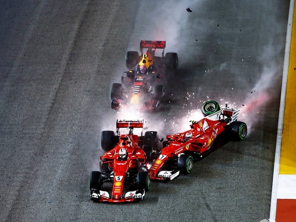Panitia GP Singapura Tidak Akan Ambil Tindakan Lanjut Atas Insiden Ferrari-Red Bull