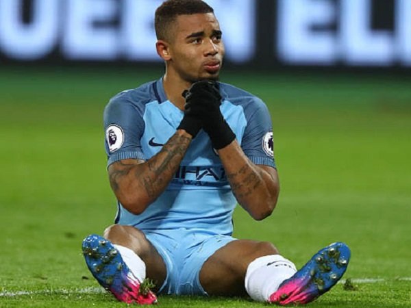 Man City Kalahkan Napoli, Gabriel Jesus Lukis Tato Baru