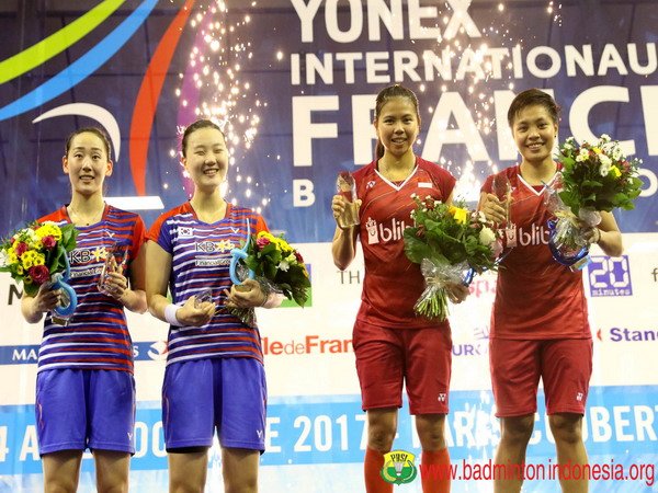 Indonesia Borong Dua, China Nihil Gelar di French Open Super Series 2017