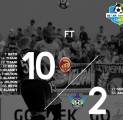 Lima Rekor Yang Tercipta Usai Sriwijaya FC Hajar Persegres 10-2