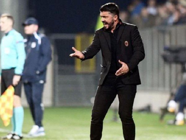 Raih Hasil Memalukan di Liga Europa, Gattuso Kritik Penyerang Muda Milan