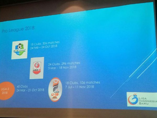 Liga 1 Musim Depan Akan Dimulai Tanggal 24 Februari 2018