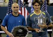 Roger Federer Dan Andre Agassi Termasuk Atlet Dengan Pendapatan Tertinggi Sepanjang Masa