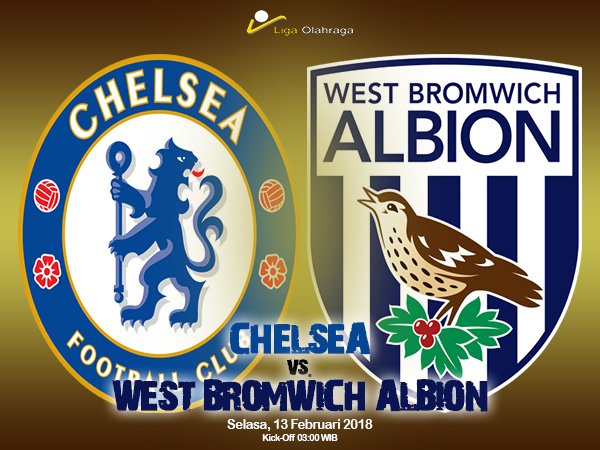 Data dan Fakta Jelang Pertandingan Chelsea vs West Bromwich Albion