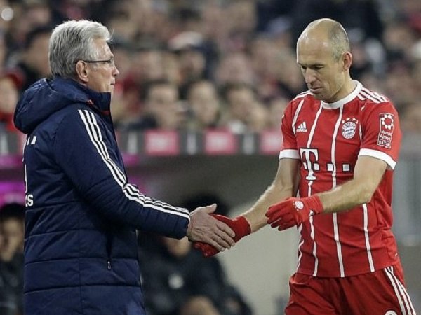 Robben Dukung Heynckes Bertahan di Bayern Munich