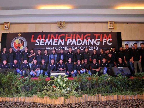 Siap Hadapi Liga 2, Semen Padang Perkenalkan 26 Pemain