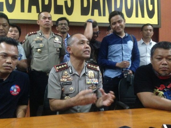 Sambangi Polresta Bandung, VPC Ultimatum Oknum Pemain Persija
