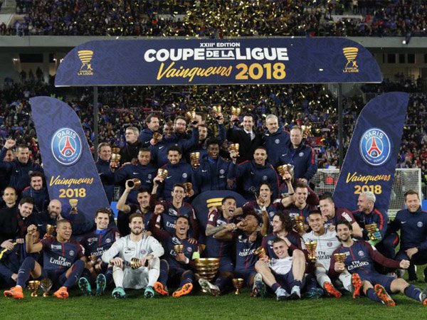 Hancurkan AS Monaco, PSG Pastikan Diri Jadi Juara Coupe de la Ligue Musim ini