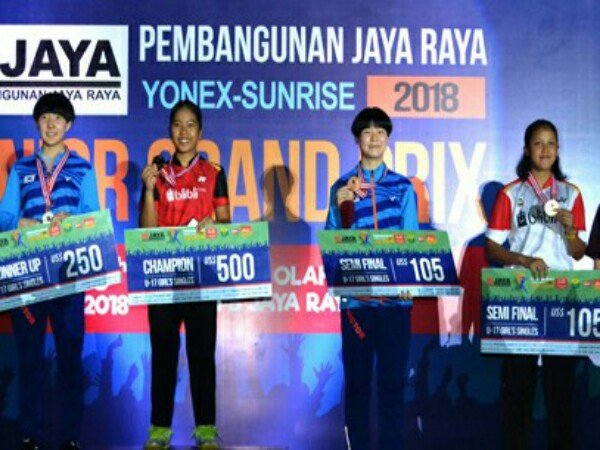 Indonesia Raih Lima Gelar di Jaya Raya Junior GP 2018