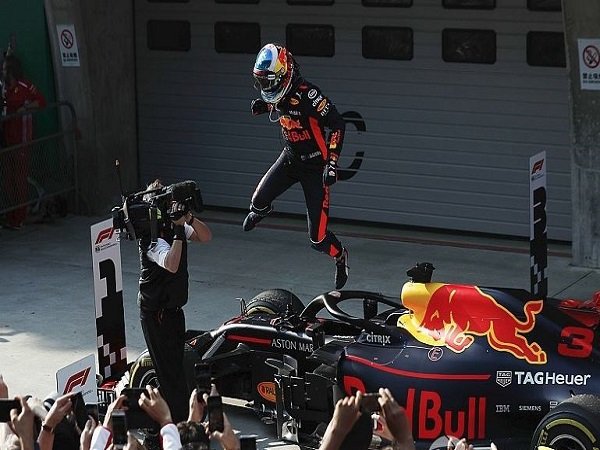 Hasil F1 GP Tiongkok: Ricciardo Raih Kemenangan Perdana, Vettel Sial
