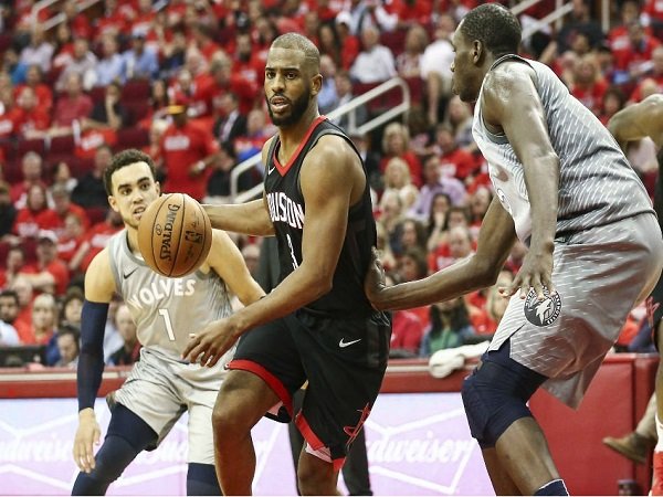 Rockets Menang Telak atas Timberwolves