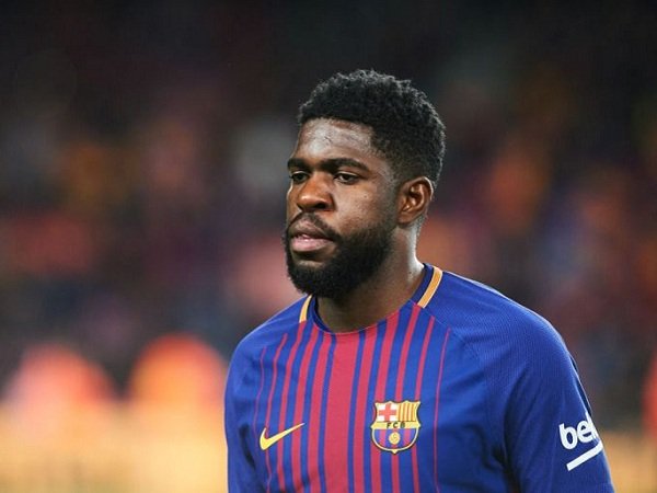 Kontrak Anyar dengan Barcelona Terhambat, Umtiti Bungkam Soal Ketertarikan Man United