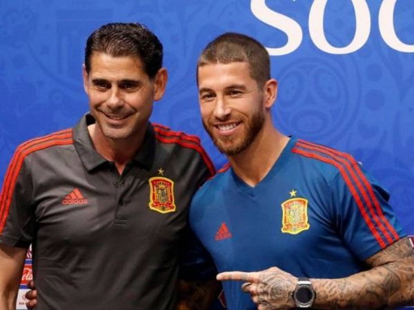 Ramos Beri Dukungan Kepada Hierro untuk Melatih Timnas Spanyol