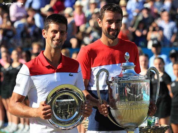 Tundukkan Novak Djokovic, Marin Cilic Keluar Sebagai Juara Di Queen`s Club