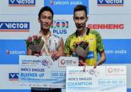 Rekor! Kandaskan Kento Momota, Lee Chong Wei Juara 12 Kali Malaysia Open 2018