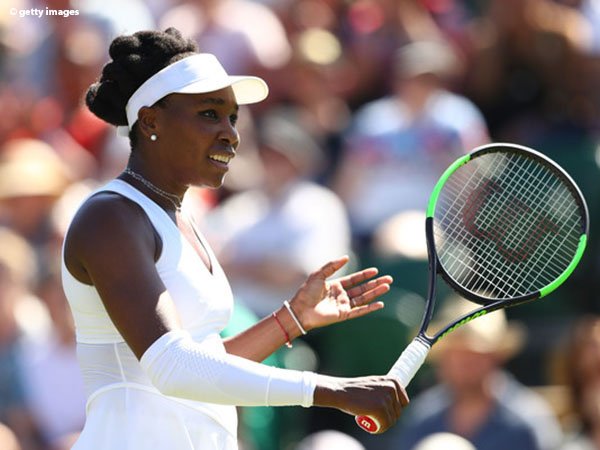 Hasil Wimbledon: Venus Williams Bertahan Usai Lewati Laga Tiga Set