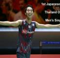 Kanta Tsuneyama Rebut Gelar Tunggal Putra Thailand Open 2018