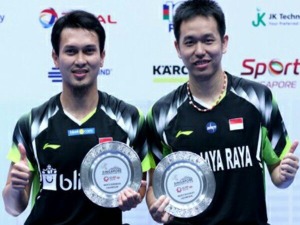 Ahsan/Hendra Juara Singapore Open 2018