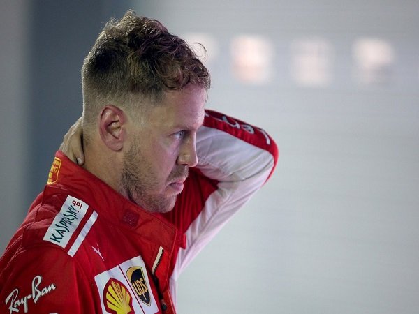 Meski Gagal, Vettel Enggan Salahkan Strategi Ferrari di GP Singapura