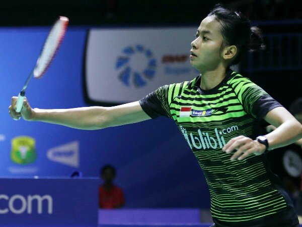Dinar Ayustine Disingkirkan Pebulutangkis Thailand di Bangka Belitung Indonesia Masters 2018