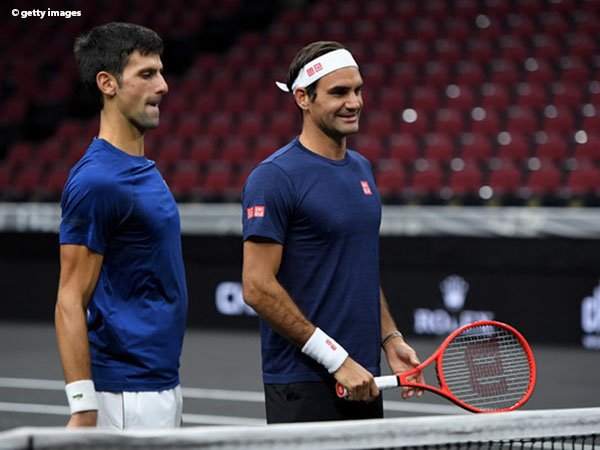 Roger Federer Dan Novak Djokovic Siap Turun Di Nomor Ganda Laver Cup